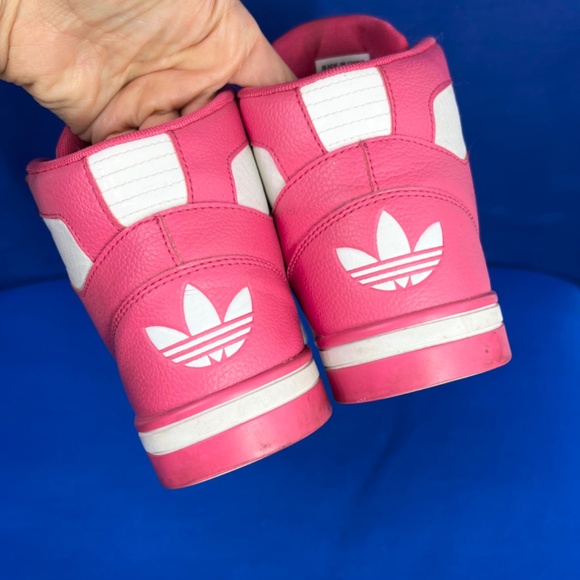 |•ADIDAS•| Ortholite Retro Bubble Gum Barbie Pink High Top Sneakers - Picture 5 of 16
